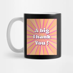 Big Thank You Mug